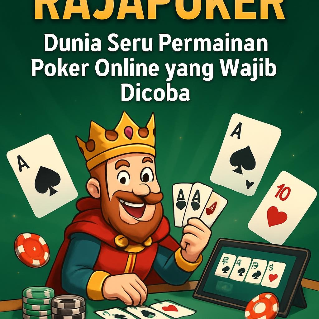 Rajapoker: Dunia Seru Permainan Poker Online yang Wajib Dicoba